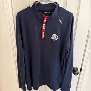 Barstool Golf x UNRL Navy Ryder Cup 2023 Quarter-Zip Pullover